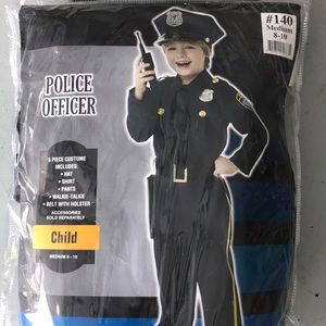 Halloween police officer costume